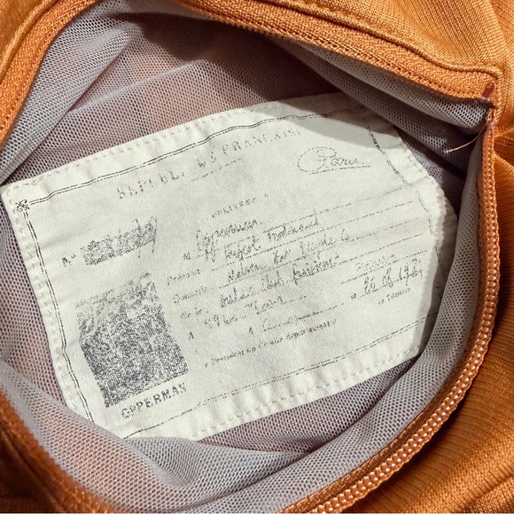 rapha mens brevet orange long sleeve jersey cycling zip up jacket, XL - Picture 13 of 16